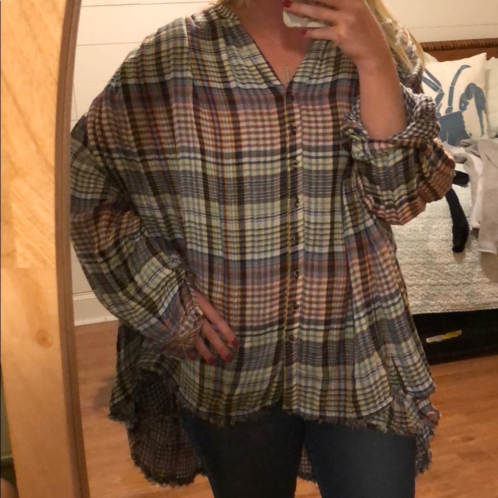 Free People flannel